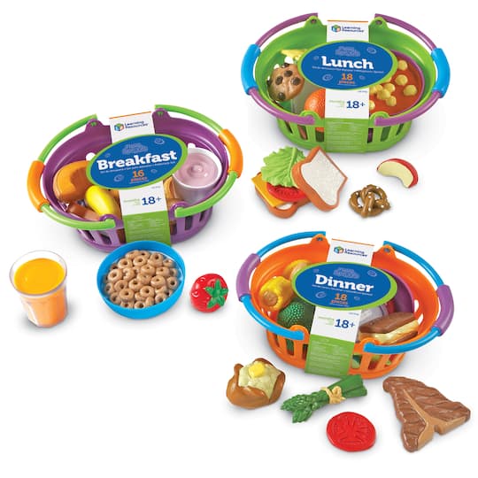 Learning Resources New Sprouts Breakfast, Lunch &#x26; Dinner Bundle